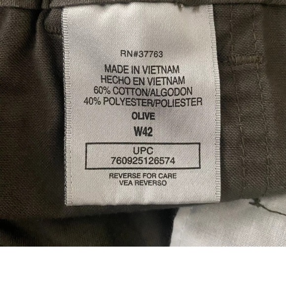 Savane Green Hiking Cargo 7” Shorts‎ Pockets Mens Size 42 (1172) - Picture 4 of 5